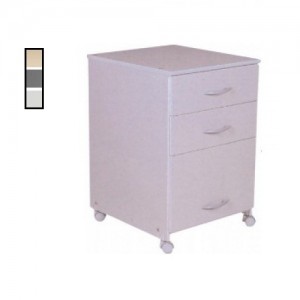 Gaveteiro De Madeira - Móvel - 02 Gaveta E 01 Gaveta Pasta - Móveis Gontijo 