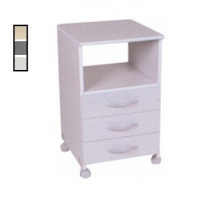 Gaveteiro De Madeira - Móvel - 03 Gaveta E Vão - Móveis Gontijo 