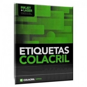Etiqueta A4 - 38,1 X 63,5 C/2100 Unidades - Colacril - 5181