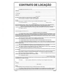 Impresso - Contrato Locação - 100 Folhas - São Domingos
